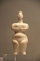 Ancient Greece Neolithic Stone Figurine, 6500-3300 BC