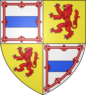 Arms of Charteris-Wemyss, Earls of Wemyss and March