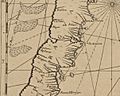 Bajos de Paragua, detail in Carta Hydrographica y Chorographica de las Yslas Filipinas