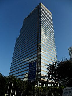 Bank of America building, 701 Brickell Avenue, Miami, Florida.JPG