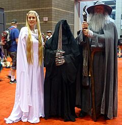 C2E2 2015 - Tolkien Trio (17118876850) (cropped)