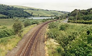 Caldwell - later Uplawmoor, station site geograph-3098674-by-Ben-Brooksbank.jpg