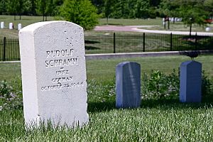 Camp Butler National Cemetery - German POW graves 01