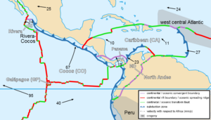 Caribbean plate tectonics-en
