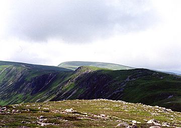 Carn a' Gheoidh from the top of Butcharts corrie.jpg