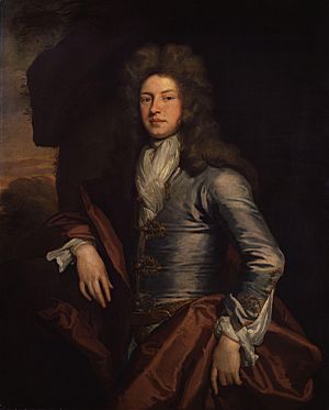 Charles Montagu, 1st Earl of Halifax by Sir Godfrey Kneller, Bt