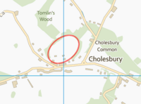 Cholesbury camp map