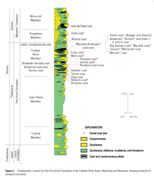 Coal Stratigraphy Powder River Basin
