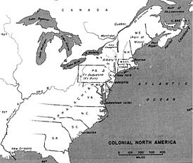 Colonial North America 1689 to 1783