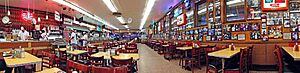 Early morning at Katz's delicatessen