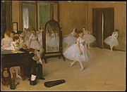 Edgar Degas - Chasse de danse