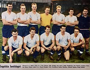 England national football team, 11 April 1959