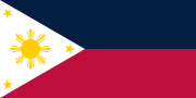 Flag of the Philippines (1946-1998)