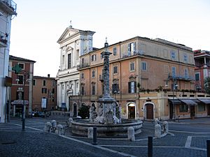 Genzano Piazza San Sebastiano