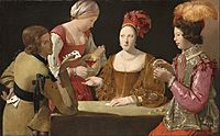 Georges de La Tour - The Cheat with the Ace of Clubs - Google Art Project
