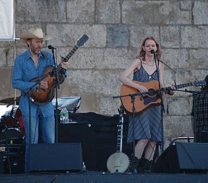 Gillian Welch and David Rawlings @ Newport Folk Festival 2009