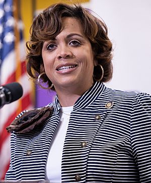 Gina H. Curry press conference.jpg