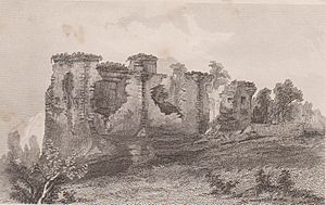 Glengarnock Castle, Ayrshire, Curca 1854 001