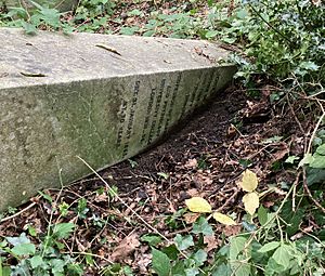 Grave of Jones Quain in Highgate Cemetery