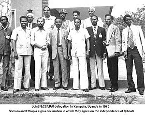 Joint FLCS-LPAI delegation to Kampala in 1976