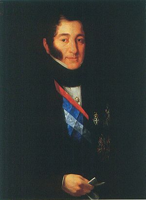 José María Moscoso de Altamira, conde de Fontao (Palacio del Senado de España)