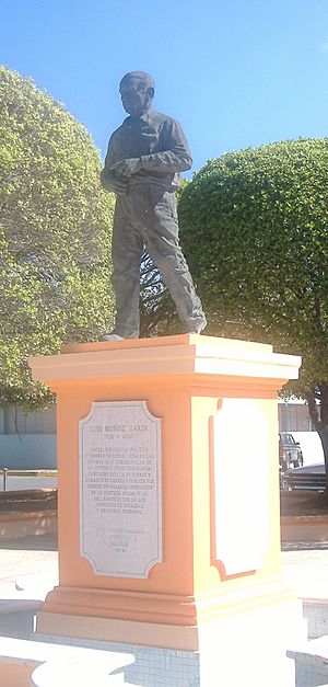Statue of Luis Muñoz Marín, the 1st elected governor of Puerto Rico