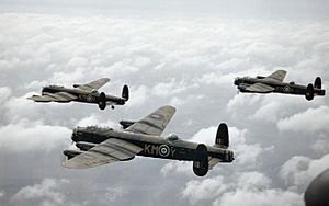 Lancasters daylight formation