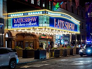 Late Night with Stephen Colbert Signage (48047408166)