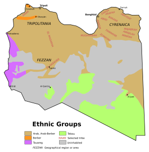 Libya ethnic