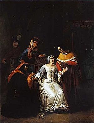Louis Georges Paradis - L'empoisonnement de Blanche de Bourbon, épouse de Pierre le Cruel