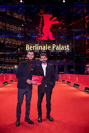 MKr354249 Basel Adra and Yuval Abraham (Dokumentarfilmpreis, Berlinale 2024)