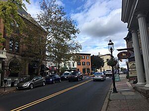 Main Street NB approaching Court Street Doylestown