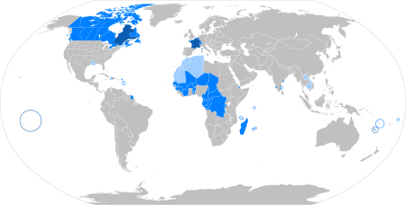 Map-Francophone World