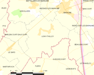 Map commune FR insee code 62515
