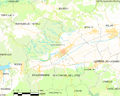 Map commune FR insee code 66088