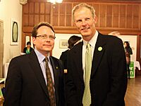 Mike Schreiner and Frank de Jong Hart House 2009