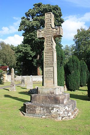 Monument to James, Lord Ruthven 1777-1853, Pencaitland