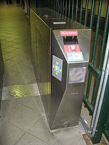 Myki Metcard Gate Flinders Street
