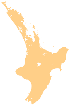 Hamilton is located in North Island