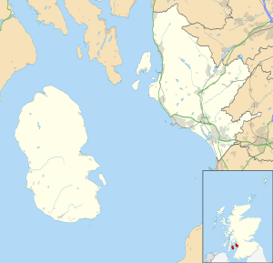 North Ayrshire UK location map
