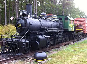 North Carolina Railroad Museum ^ New Hope Valley Railway Oct 2013 Steam Locomotive came from Stone Mountain, GA ^110 - panoramio.jpg