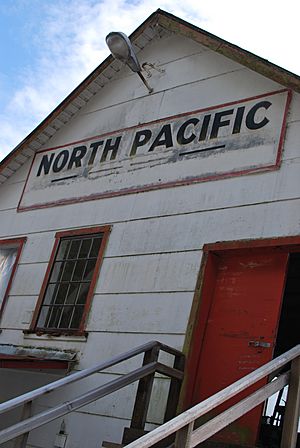 North Pacific Cannery Sign (5741787303)