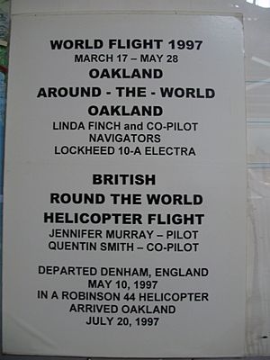 Oakland Aviation Museum display