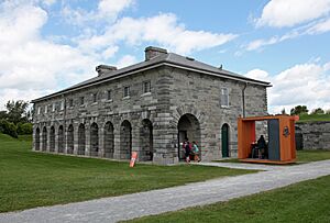 Officer's Quarters of Fort Lennox National Historic Site of Canada