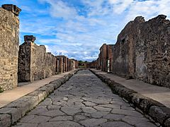 Old house pompei site