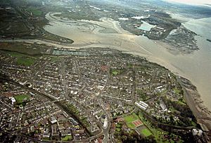 Penarth from the air