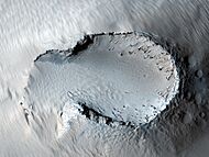 Possible Cinder Cone on the Southern Flank of Pavonis Mons