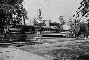 Robie House exterior HABS ILL,16-CHIG,33-1