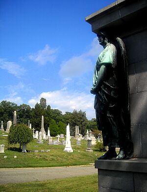 Rock Creek Cemetery, grave marker