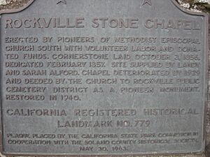 Rockville marker